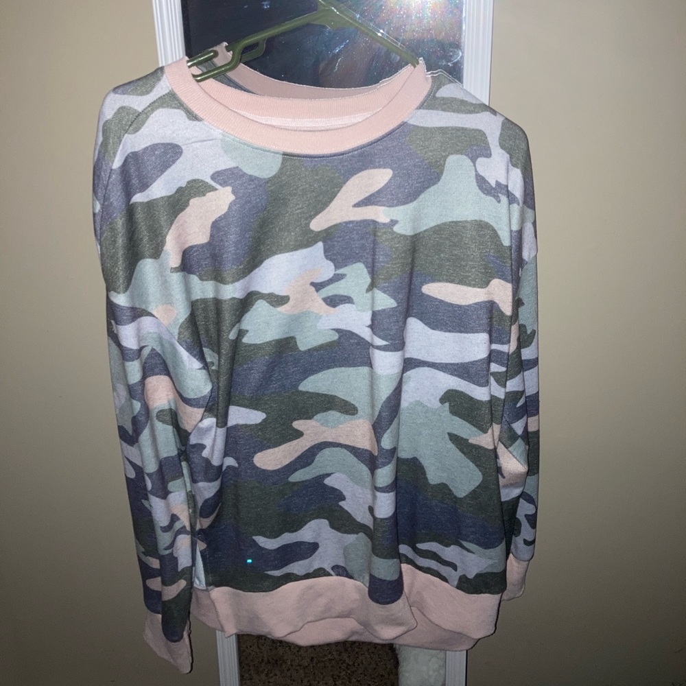 Cute Pink Camo Top